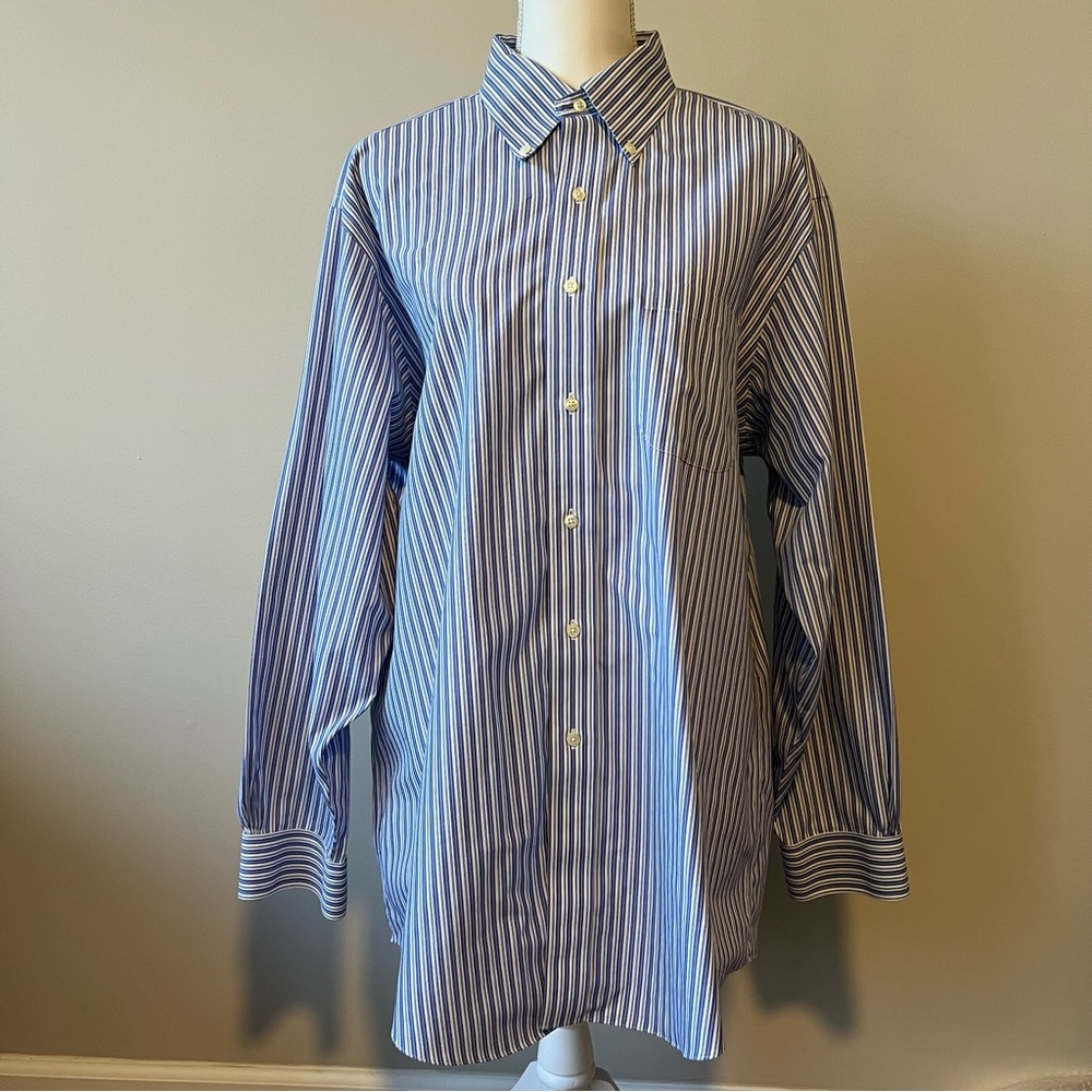 Brooks Brothers Striped Classic Button Down Shirt